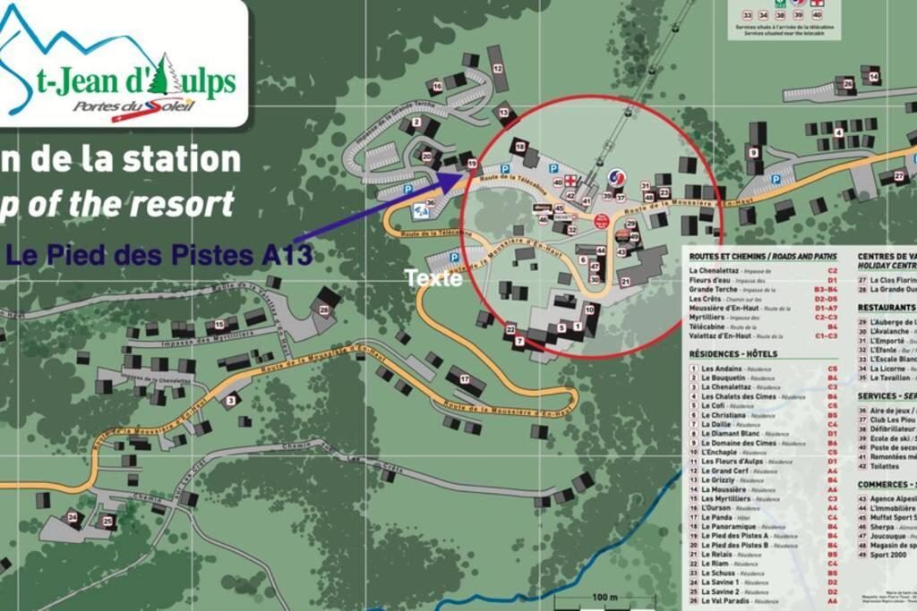 Le Pied Des Pistes A13, Joli Confort 4 Pers, Vue Vallée Imprenable, Draps Non Compris Saint-Jean-dʼAulps